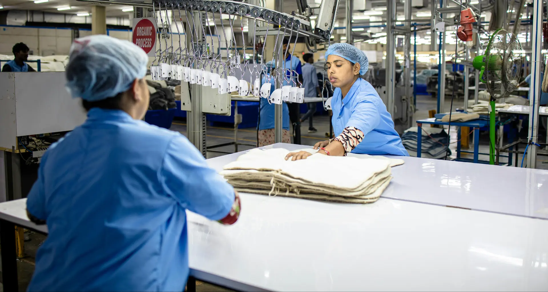 Cubierta FRP rectangular para líneas de producción